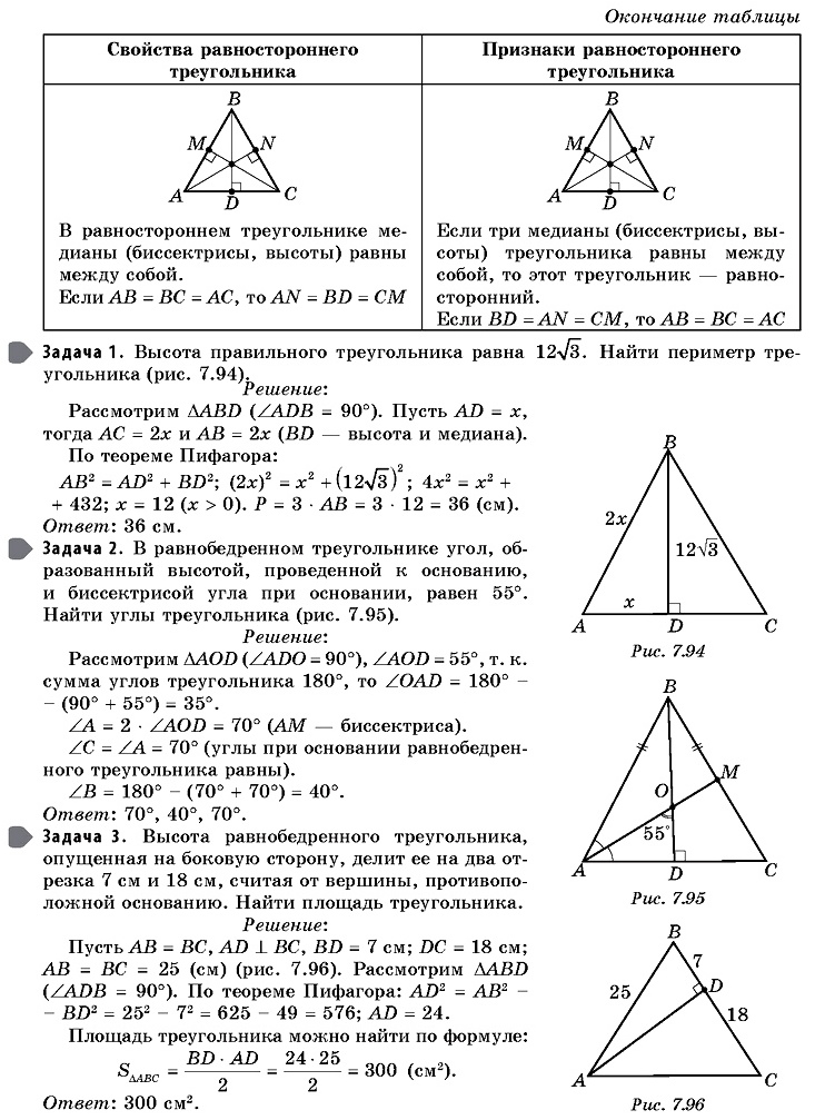 Свойства биссектрисы равностороннего. Равносторонний треугольник свойства и признаки. Равносторонний треугольник свойства равностороннего треугольника. Свойства равностороннего треугольника 7 класс. Свойство углов равностороннего треугольника 7 класс.